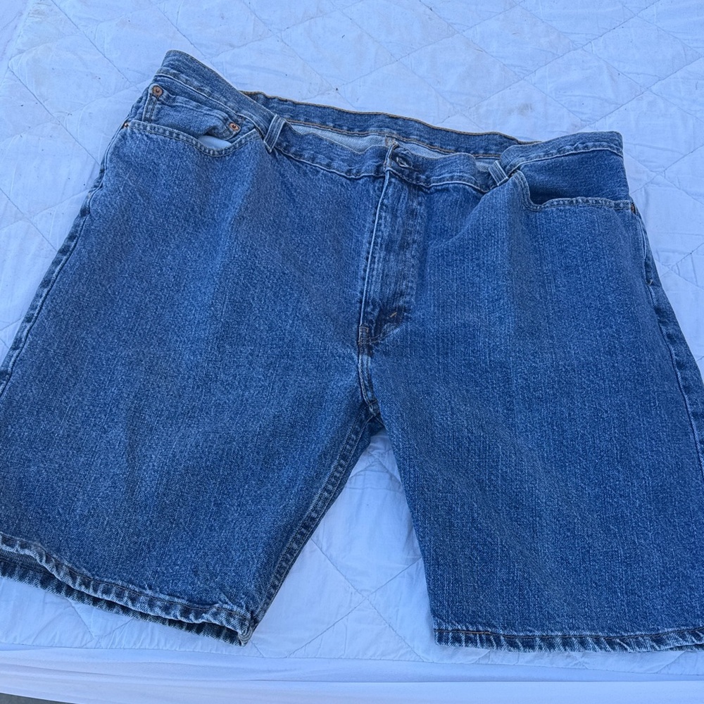Men's Blue Denim Jean Shorts